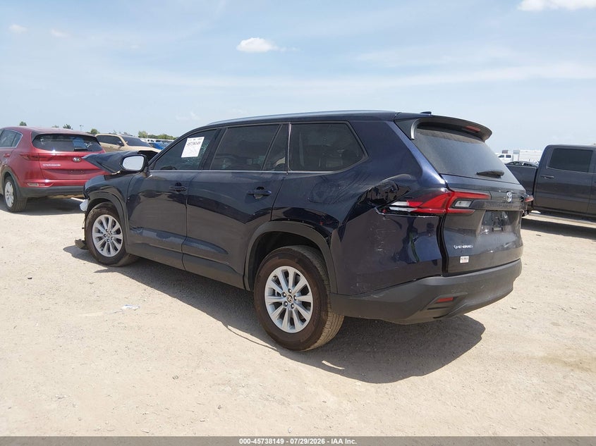 2026 TOYOTA GRAND HIGHLANDER HYBRID auction photo 3