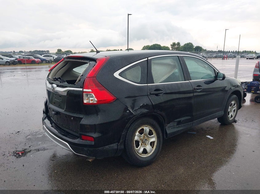 Vin: 2hkrm3h35gh503791, lot: 46236861, honda cr-v lx 20164