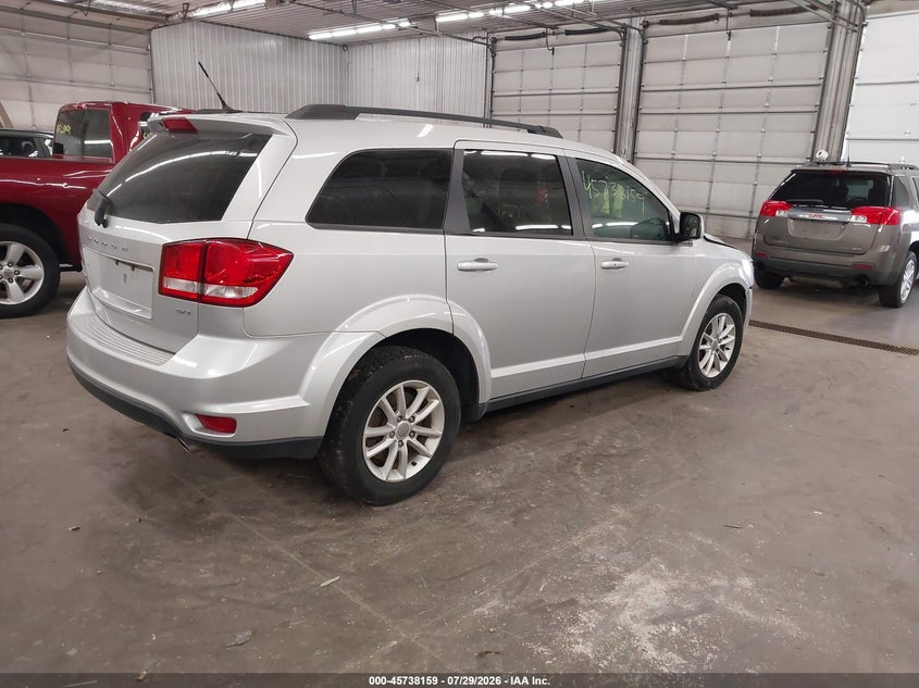 Vin: 3c4pdcbg7dt568012, lot: 46236863, dodge journey sxt 20134