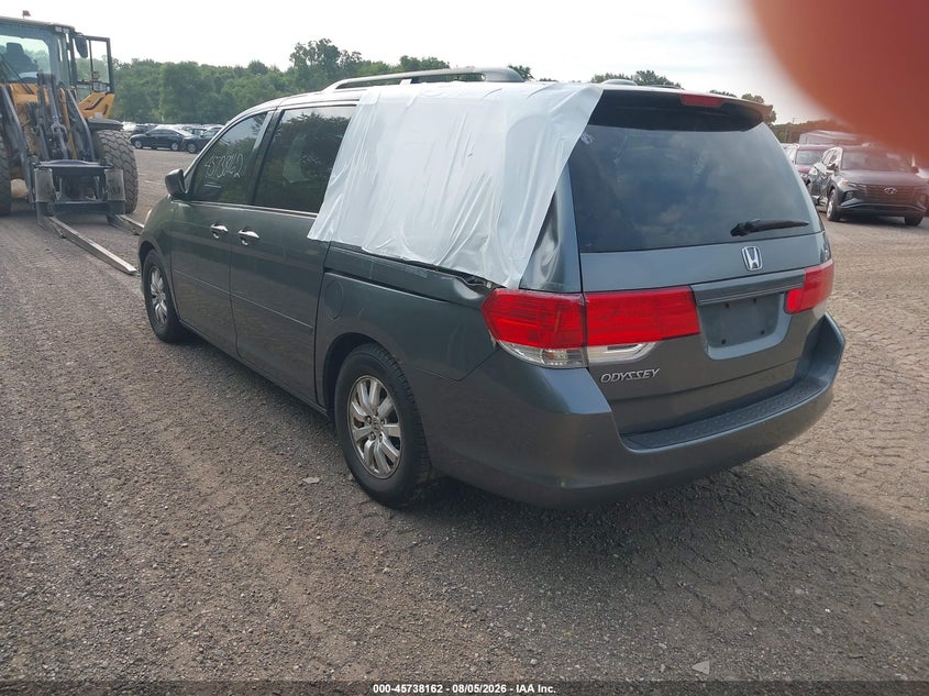 Vin: 5fnrl3h78ab073783, lot: 46236866, honda odyssey ex-l 20103