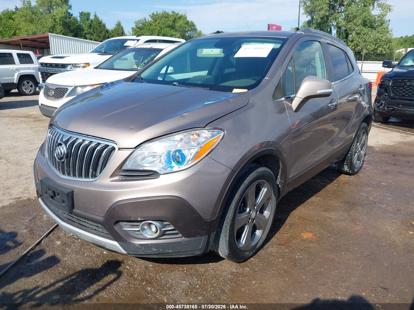 Vin: kl4cjfsb4eb630007, lot: 46236869, buick encore convenience 20142