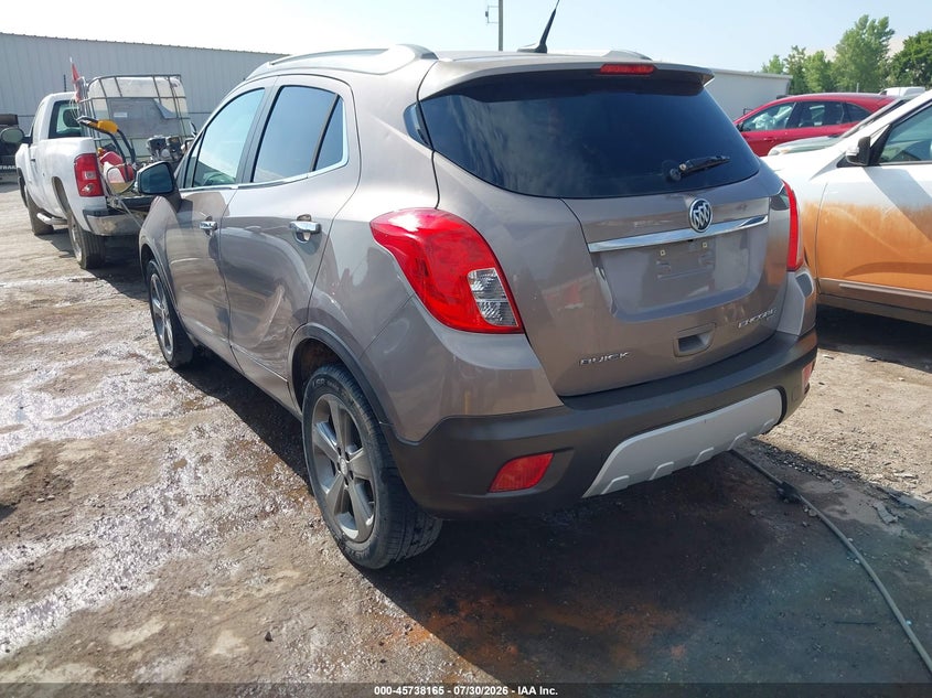 Vin: kl4cjfsb4eb630007, lot: 46236869, buick encore convenience 20143