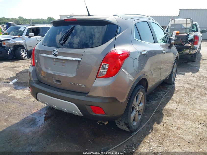 Vin: kl4cjfsb4eb630007, lot: 46236869, buick encore convenience 20144