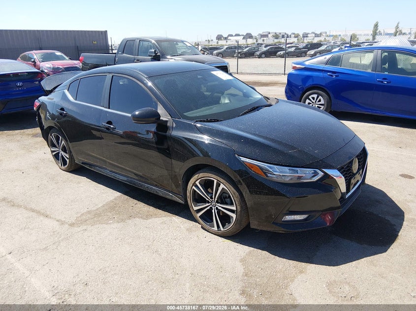 Vin: 3n1ab8dv2ly279824, lot: 46236871, nissan sentra sr xtronic cvt 2020 img_1