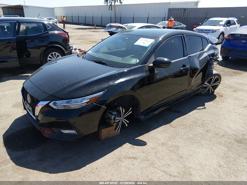 Vin: 3n1ab8dv2ly279824, lot: 46236871, nissan sentra sr xtronic cvt 20202