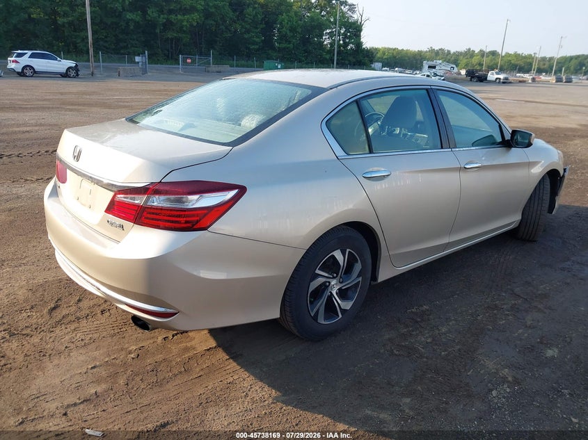 Vin: 1hgcr2f31ga027567, lot: 46236873, honda accord lx 20164