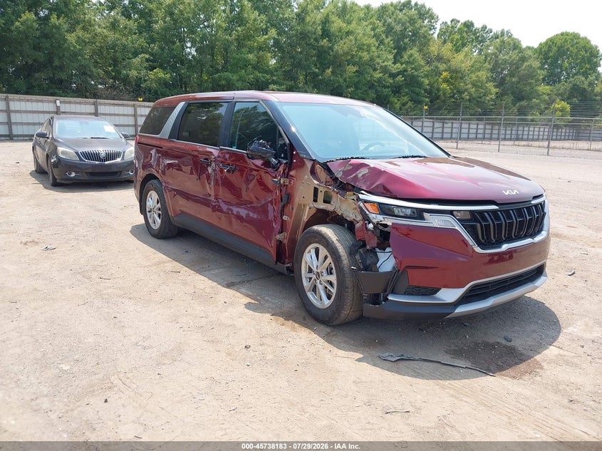 Vin: kndnb4h36r6388917, lot: 46236887, kia carnival mpv lx seat package 2024 img_1