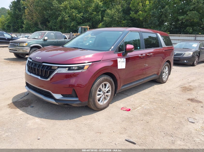 Vin: kndnb4h36r6388917, lot: 46236887, kia carnival mpv lx seat package 20242