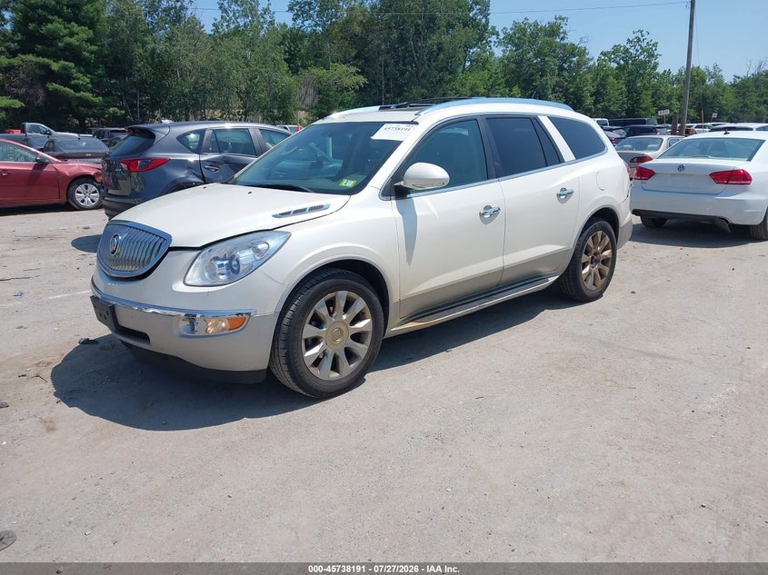 Vin: 5gakvded9cj107321, lot: 46236894, buick enclave premium 20122