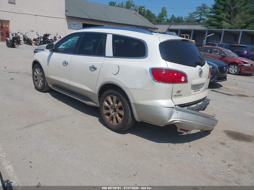 Vin: 5gakvded9cj107321, lot: 46236894, buick enclave premium 20123