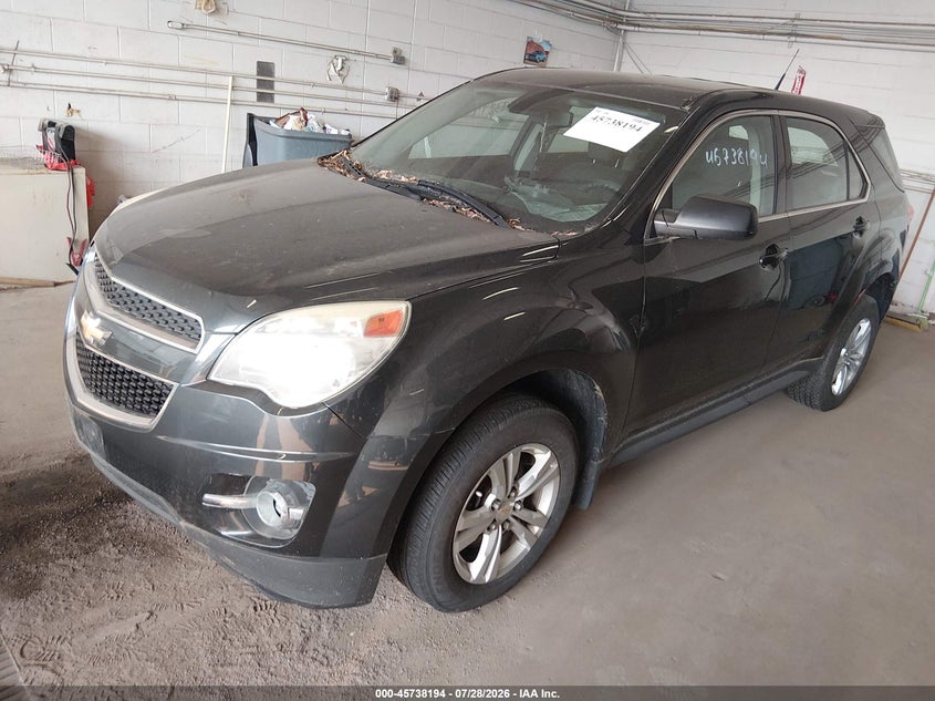 Vin: 2gnalbek0c1312384, lot: 46236898, chevrolet equinox ls 20122