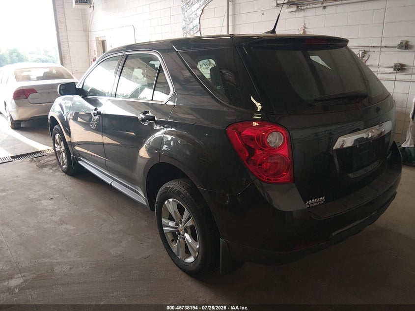 Vin: 2gnalbek0c1312384, lot: 46236898, chevrolet equinox ls 20123