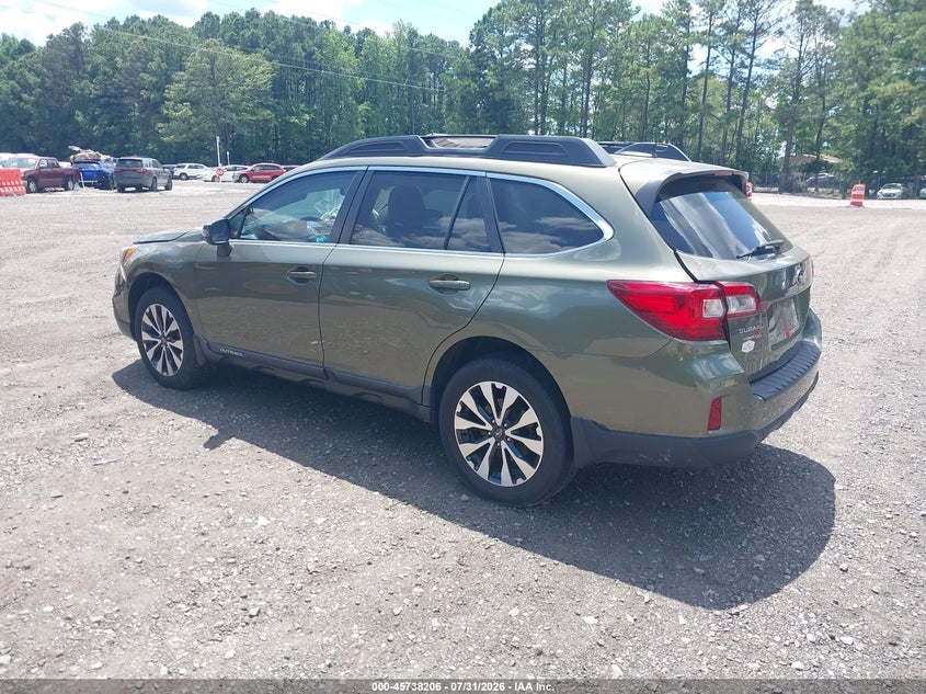 Vin: 4s4bsalc5g3347715, lot: 46236910, subaru outback 2.5i limited 20163