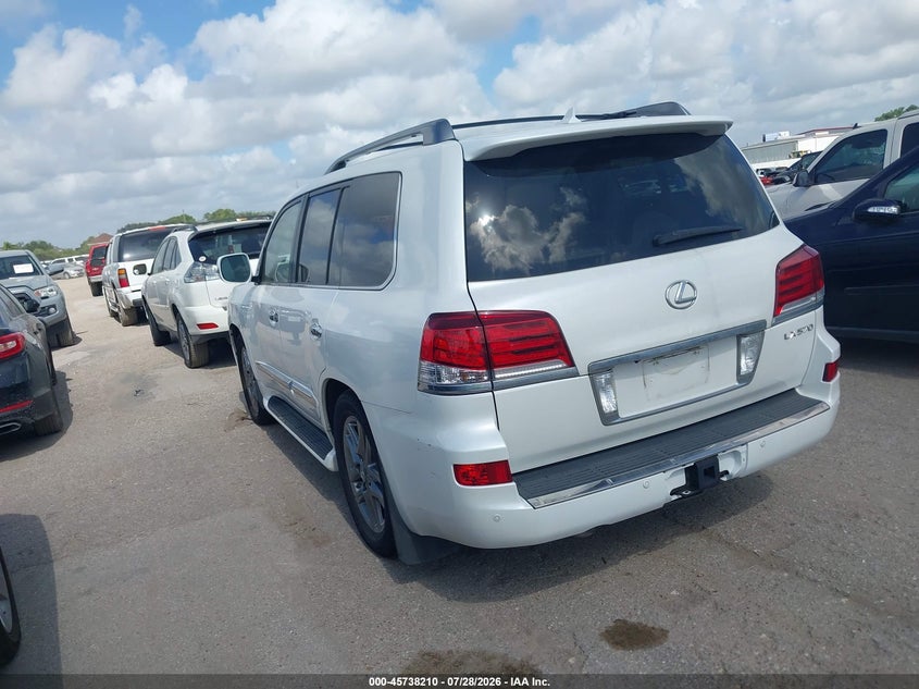 Vin: jtjhy7ax0f4168574, lot: 46236914, lexus lx 570 20153