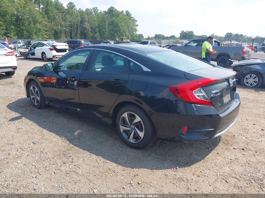 2019 HONDA CIVIC auction photo 3
