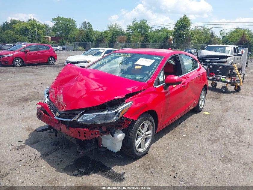 Vin: 3g1be6sm5hs542172, lot: 46236919, chevrolet cruze lt auto 20172