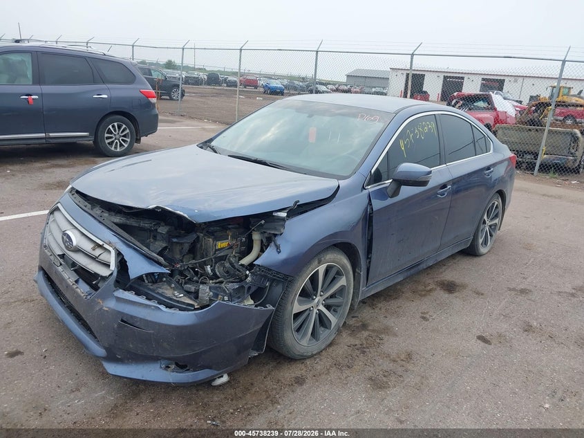 Vin: 4s3bnbj6xf3035743, lot: 46236943, subaru legacy 2.5i limited 20152