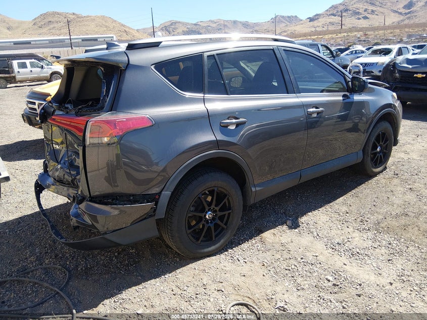Vin: 2t3bfrev2hw544054, lot: 46236945, toyota rav4 le 20174