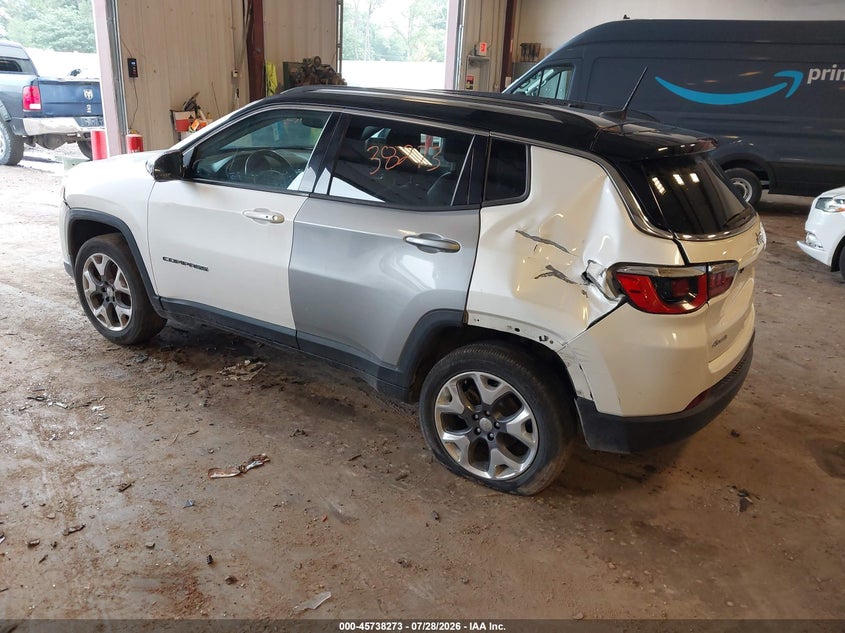 Vin: 3c4njdcbxlt204514, lot: 46236977, jeep compass limited 4x4 20203