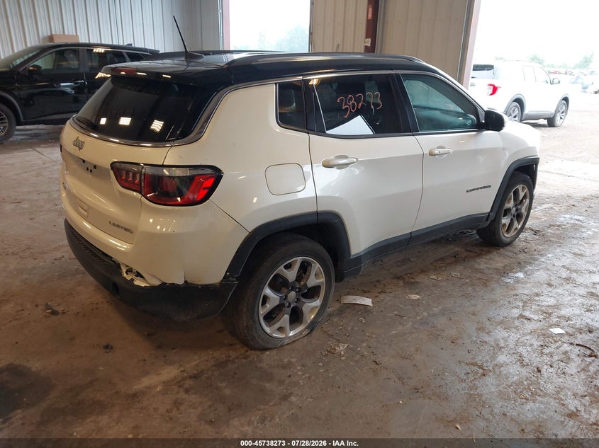 Vin: 3c4njdcbxlt204514, lot: 46236977, jeep compass limited 4x4 20204