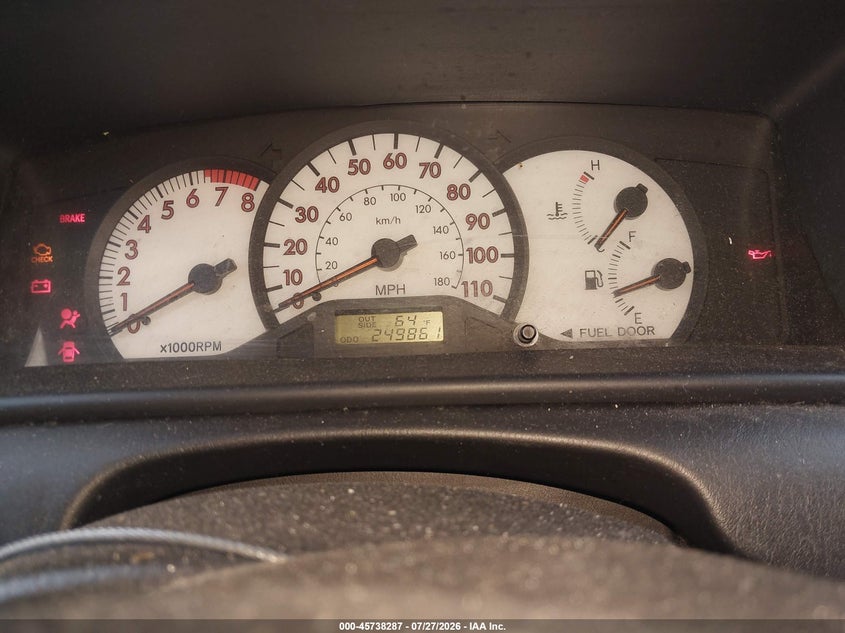 2003 TOYOTA COROLLA auction photo 7