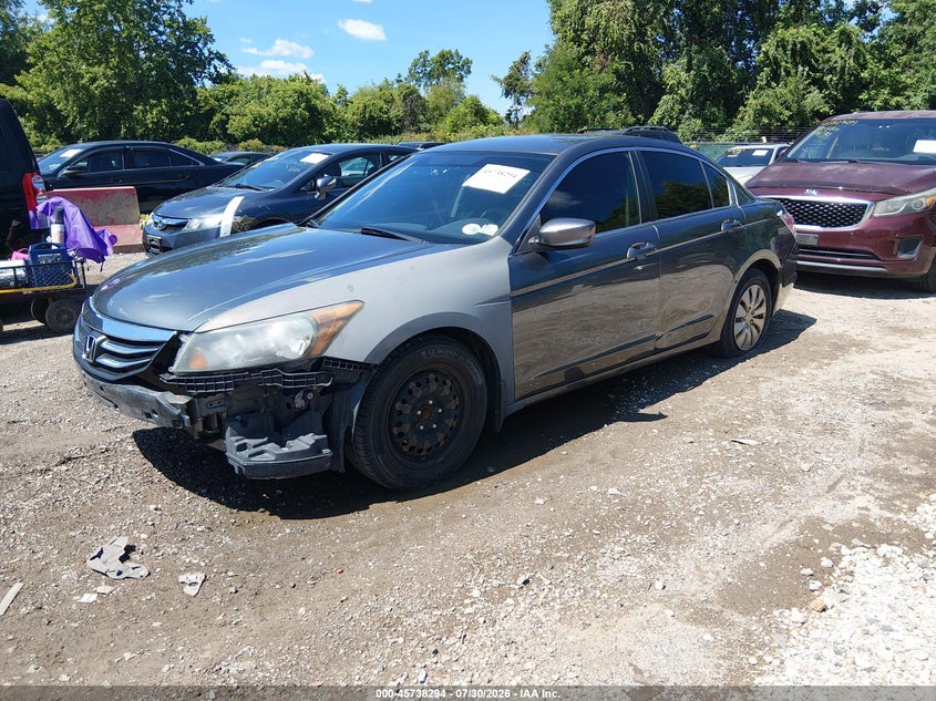 Vin: 1hgcp2f30ca079319, lot: 46236998, honda accord sdn lx 20122