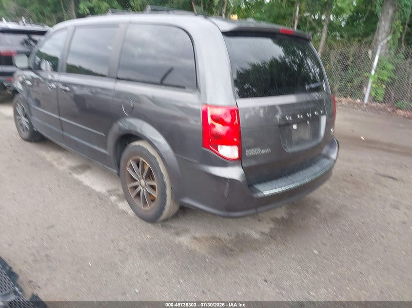 Vin: 2c4rdgeg5hr738050, lot: 46237007, dodge grand caravan gt 20173