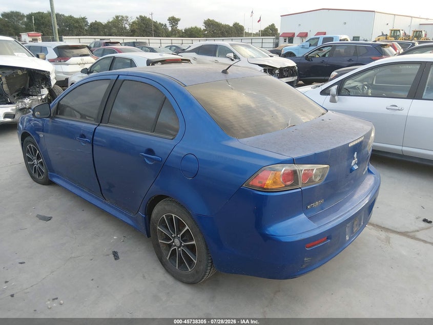 Vin: ja32u2fu4hu002047, lot: 46237009, mitsubishi lancer es/le 20173
