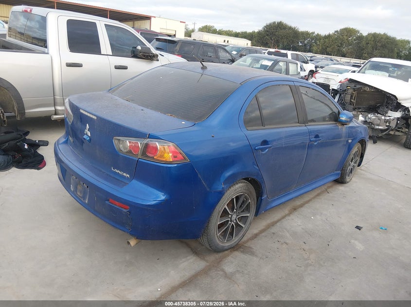 Vin: ja32u2fu4hu002047, lot: 46237009, mitsubishi lancer es/le 20174