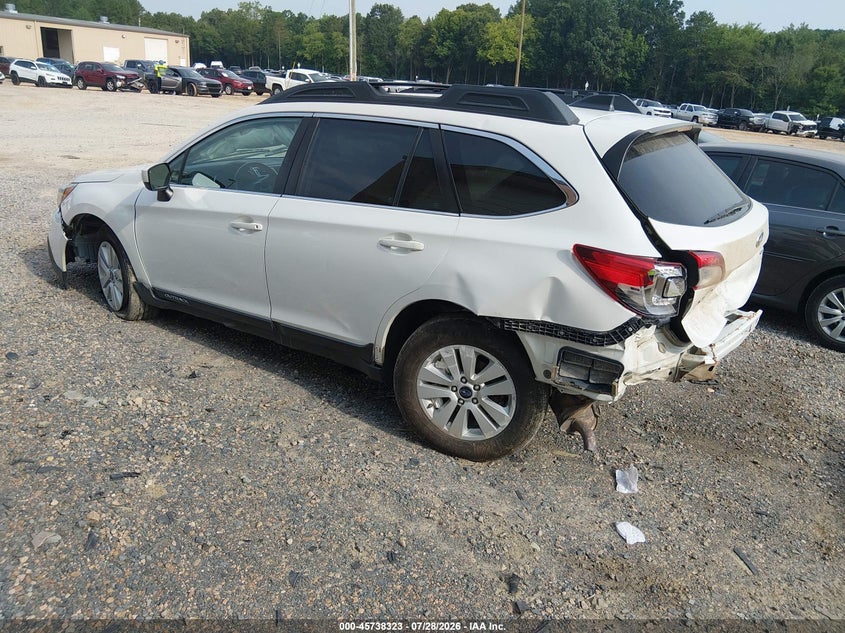 Vin: 4s4bsacc1h3438000, lot: 46237027, subaru outback 2.5i premium 20173