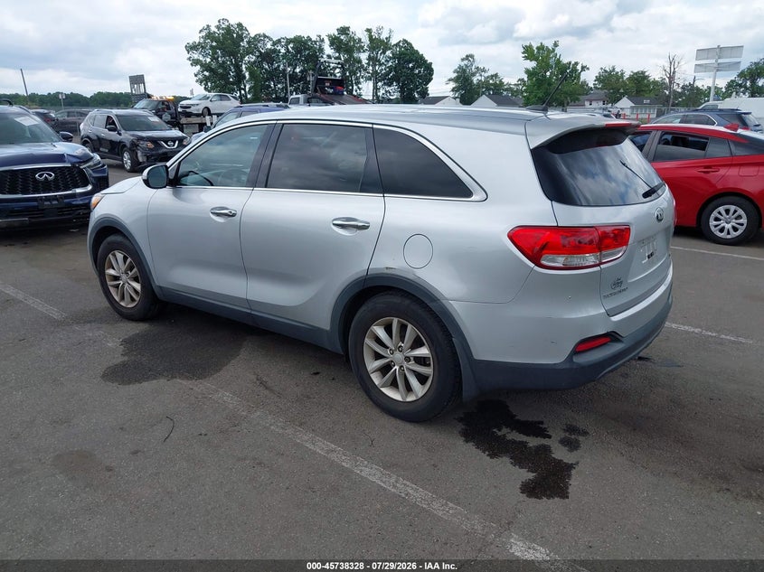 Vin: 5xypg4a3xgg005706, lot: 46237032, kia sorento 2.4l l 20163