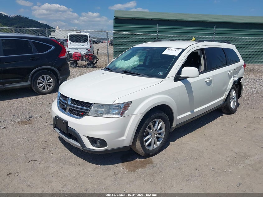 Vin: 3c4pddbg5jt237334, lot: 46237042, dodge journey sxt awd 20182