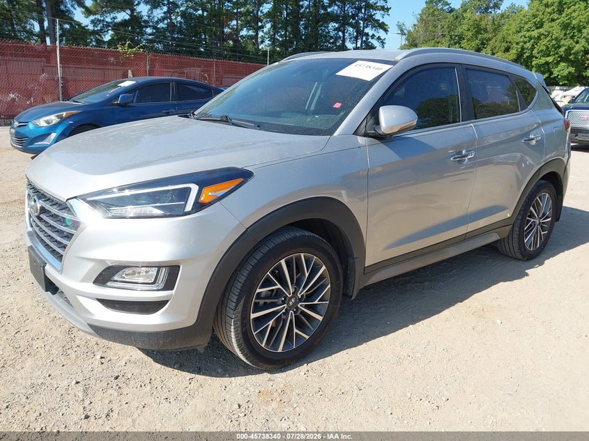 Vin: km8j33al1mu315616, lot: 46237044, hyundai tucson limited 20212