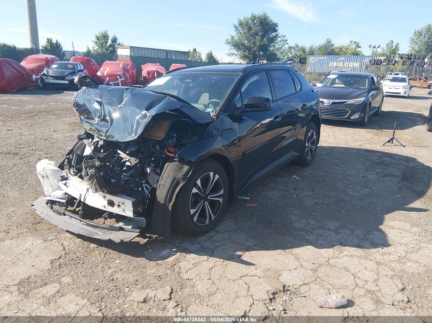 Vin: jtmababa7pa004223, lot: 46237046, toyota bz4x xle 20232