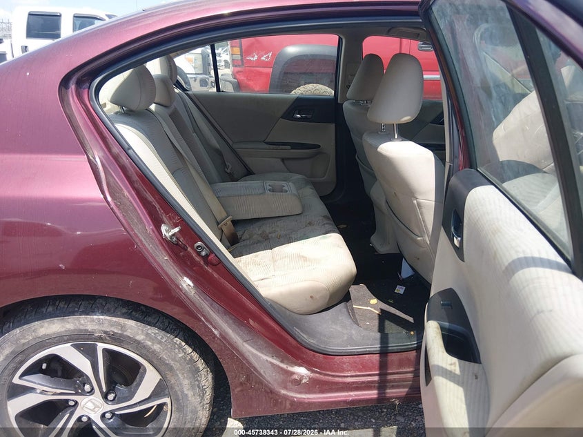 2017 HONDA ACCORD auction photo 8