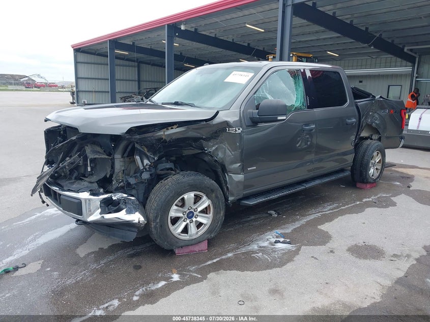 Vin: 1ftew1eg4gkd90521, lot: 46237050, ford f-150 xlt 20162