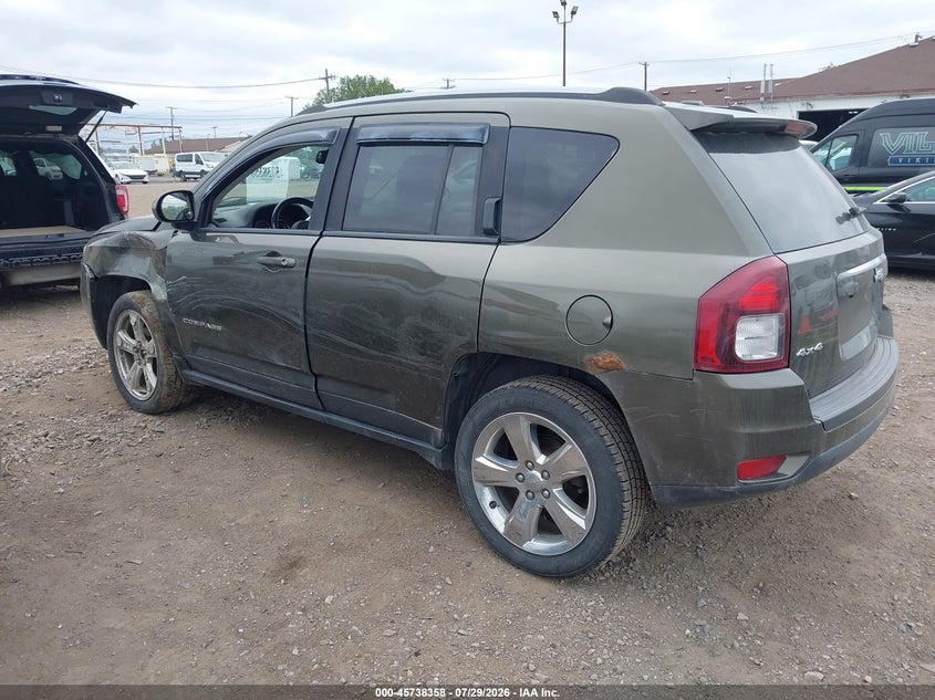 Vin: 1c4njdebxfd393642, lot: 46237062, jeep compass latitude 20153