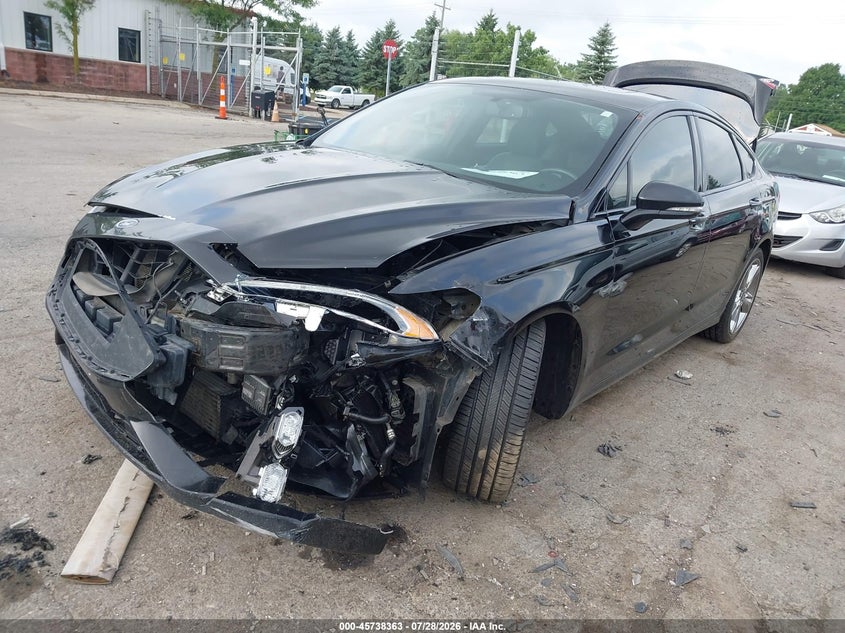 2017 FORD FUSION SEDAN 2.7L V-6 DI, DOHC, VVT, TURBO, 325HP
