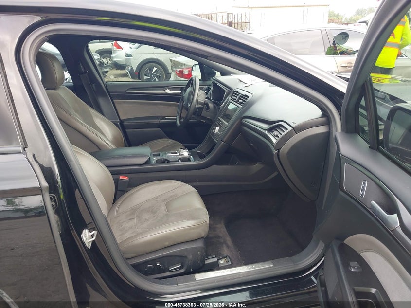 2017 FORD FUSION SEDAN 2.7L V-6 DI, DOHC, VVT, TURBO, 325HP