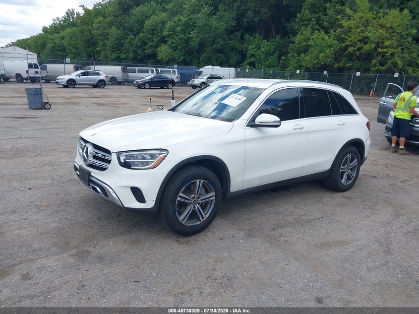 Vin: w1n0g8db2lf784827, lot: 46237093, mercedes-benz glc 300 20202