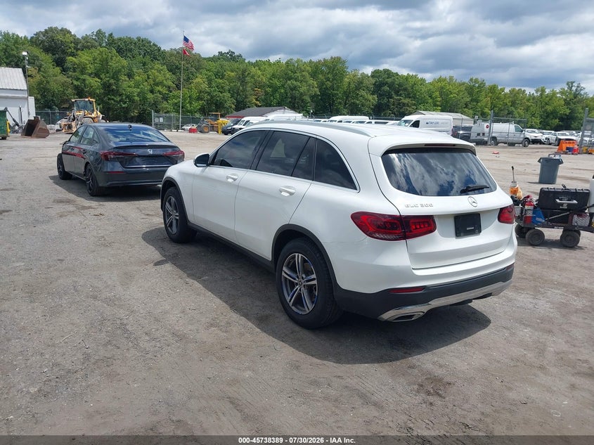 Vin: w1n0g8db2lf784827, lot: 46237093, mercedes-benz glc 300 20203