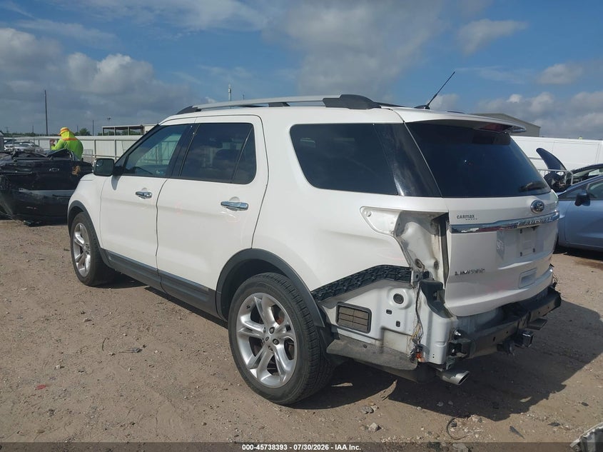 Vin: 1fm5k7f80egb10577, lot: 46237097, ford explorer limited 20143