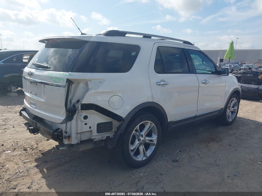 Vin: 1fm5k7f80egb10577, lot: 46237097, ford explorer limited 20144