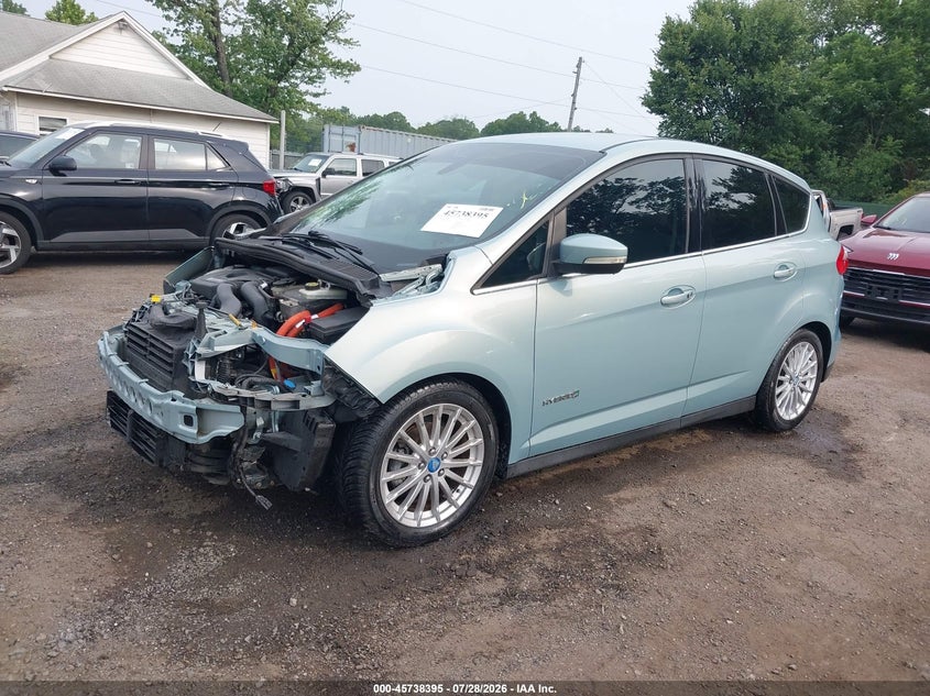 Vin: 1fadp5bu0dl518162, lot: 46237099, ford c-max hybrid sel 20132