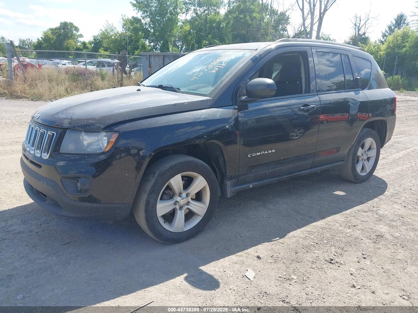 Vin: 1c4njcba9gd705263, lot: 46237102, jeep compass sport 20162