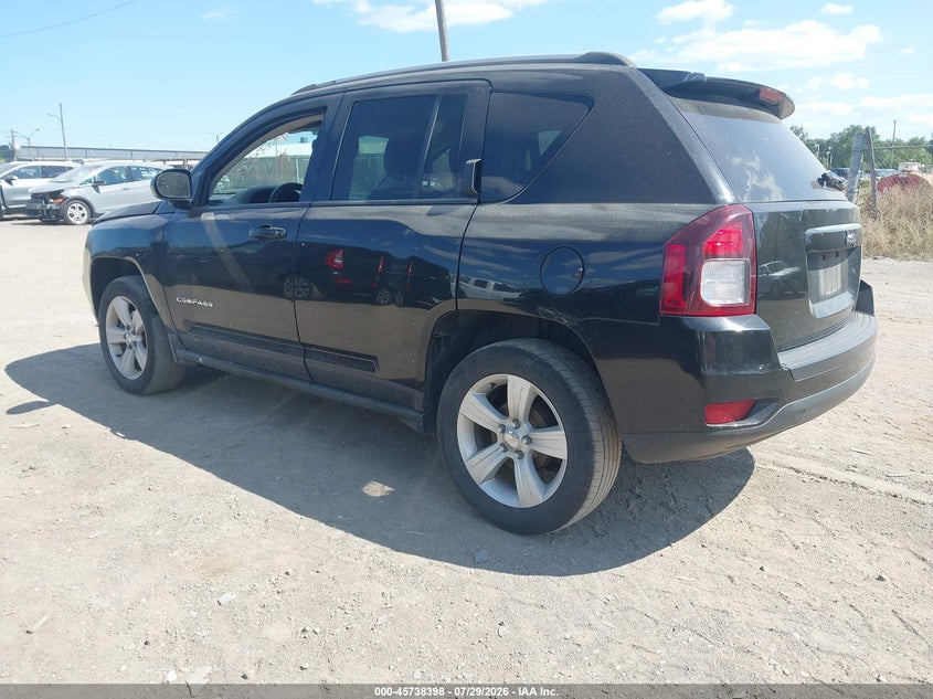 Vin: 1c4njcba9gd705263, lot: 46237102, jeep compass sport 20163