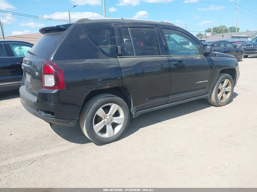 Vin: 1c4njcba9gd705263, lot: 46237102, jeep compass sport 20164