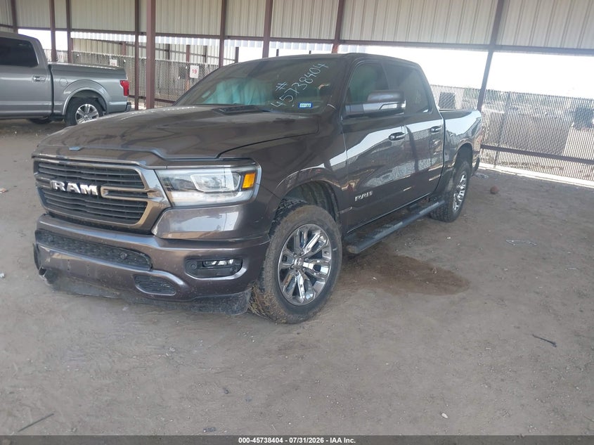 Vin: 1c6srfjtxrn171727, lot: 46237108, ram 1500 laramie  4x4 5'7 box 20242