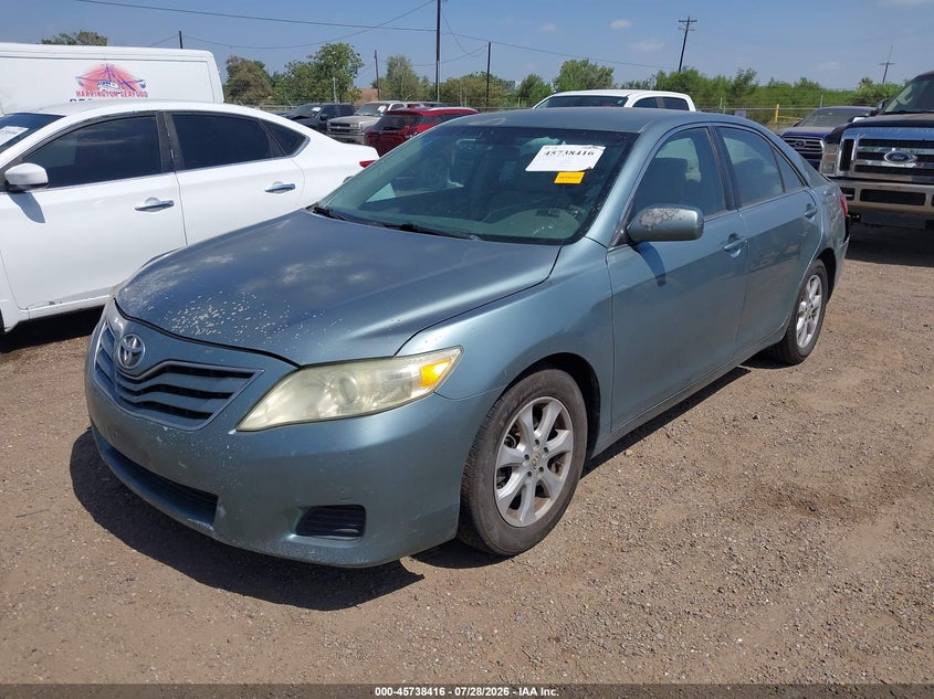 2011 Toyota Camry, Rear, IAAI, VIN 4T1BF3EK8BU714162 — photo 2