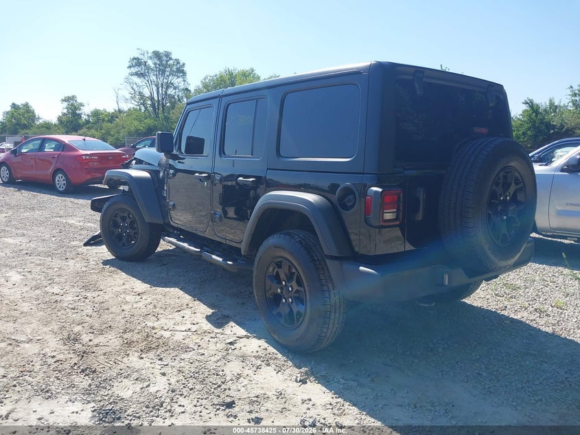 Vin: 1c4hjxdn7nw278168, lot: 46237129, jeep wrangler unlimited willys 4x4 20223